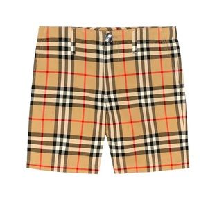 Burberry Vintage Check cotton shorts